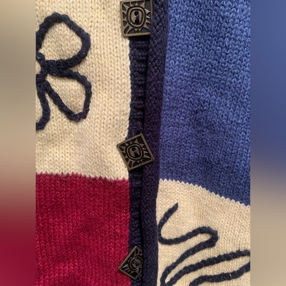 Christopher & Banks Vintage Y2K Patchwork Cardigan - Picture 5 of 11